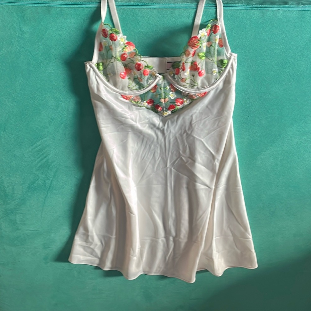 Xs cherry slip dress